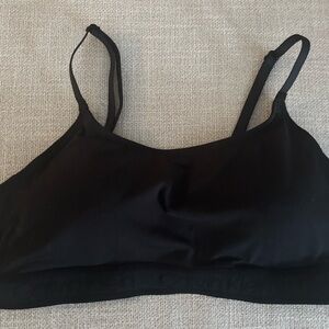 Calvin Klein Black Bralette with adjustable straps